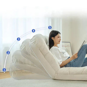 [LLEVÁ 2, PAGÁ 1] Sofá cama reclinable de algodón 5 en 1 + REGALOS: Almohadones Cushion